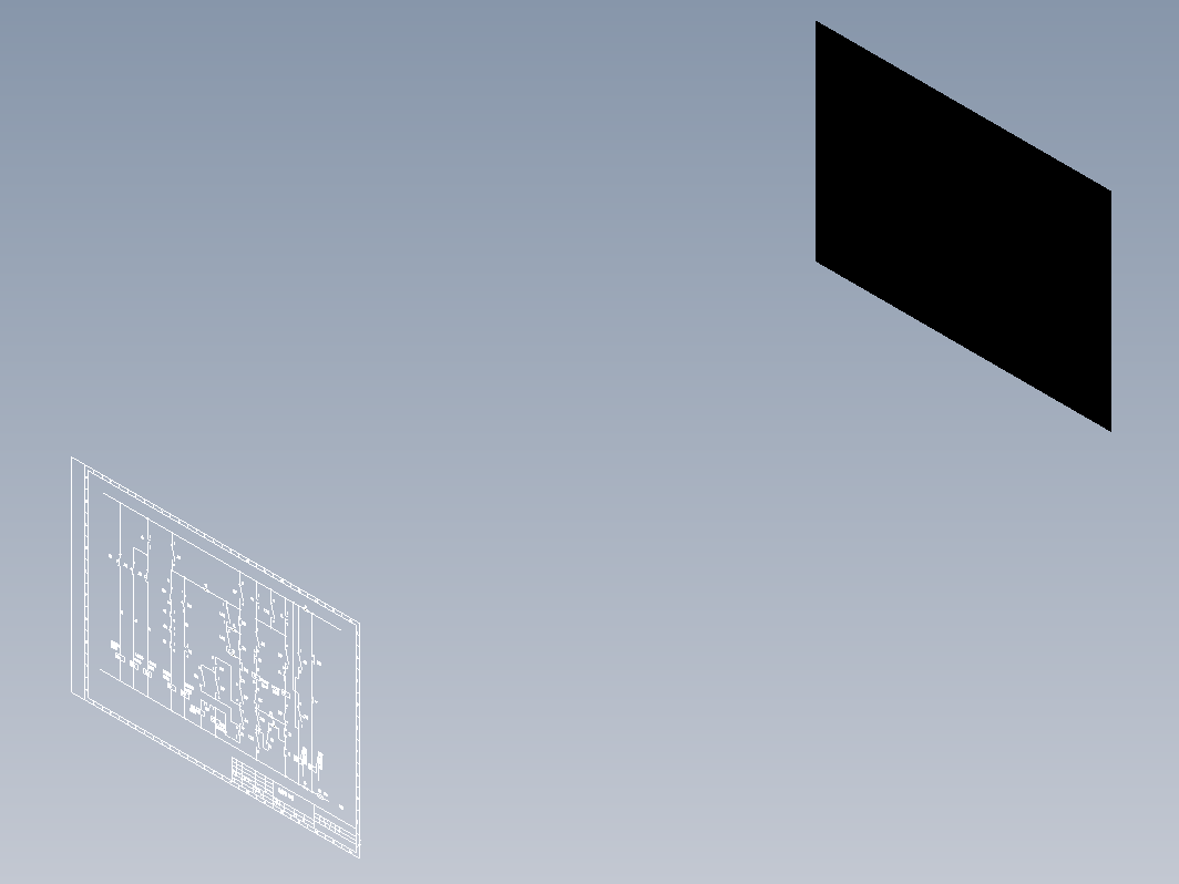 电梯电梯主回路图纸