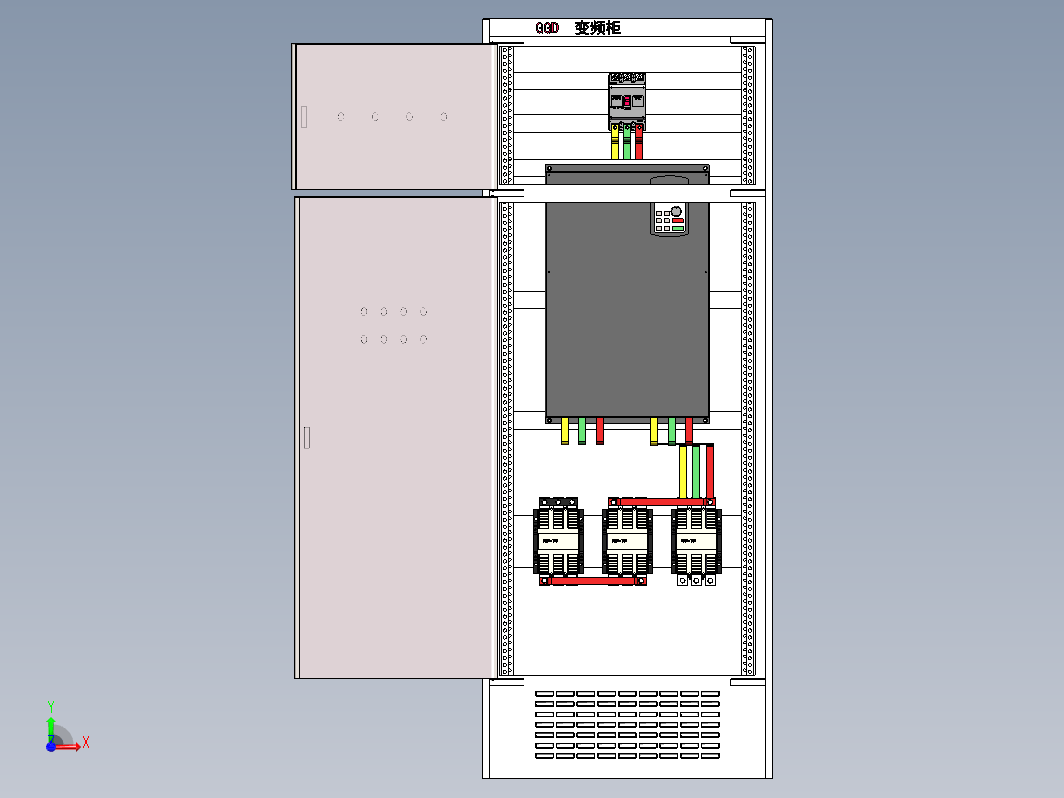 变频器星三角启动控制柜