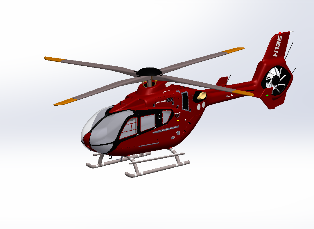  H135空客直升机3