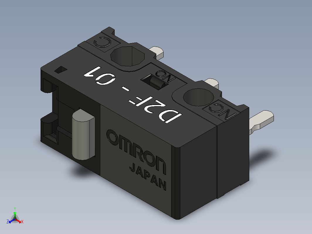 欧姆龙开关D2F-01