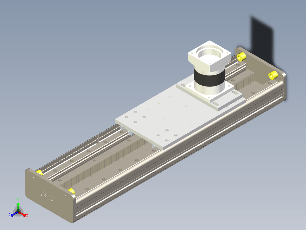 RDM17-400齿轮齿条模组 负载300kg 大负载模组 RDM210齿轮齿条模组 桁架机器人