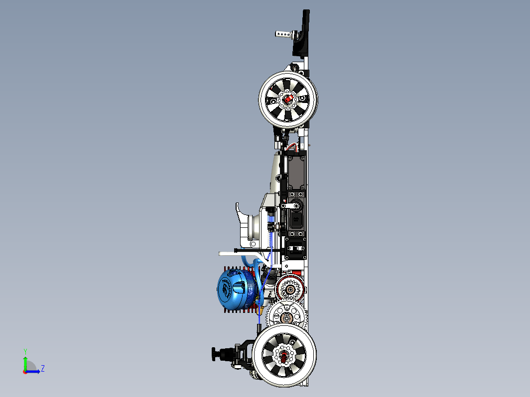 PM 1比8 V1-R2018遥控车底盘