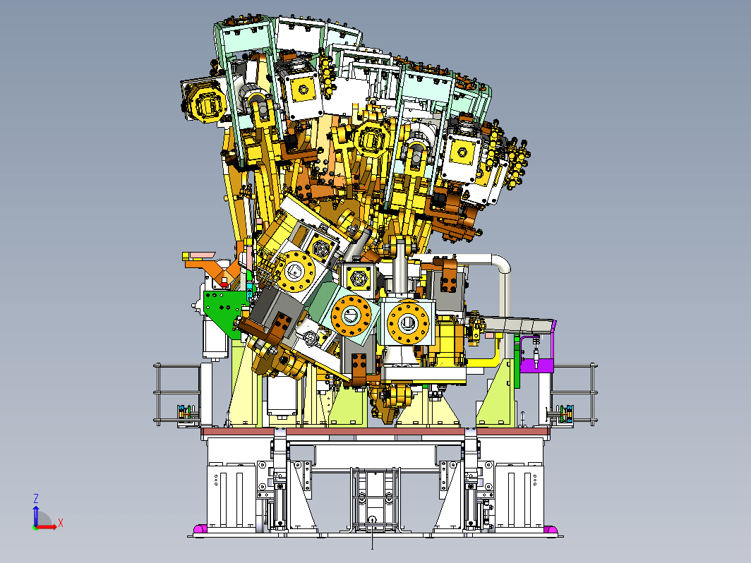 复杂焊装夹具设计