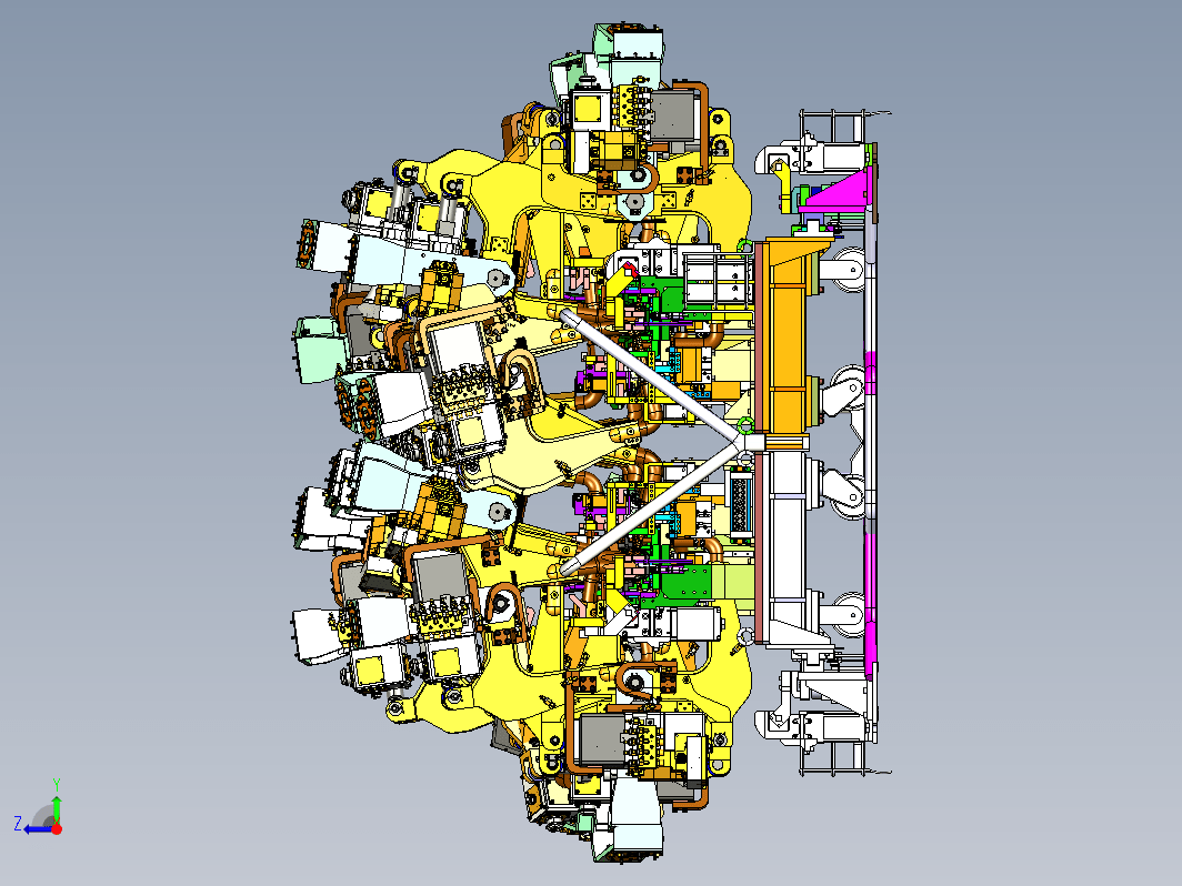 复杂焊装夹具设计