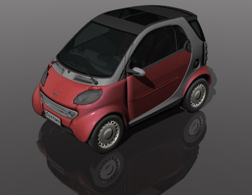 奔驰Smart汽车