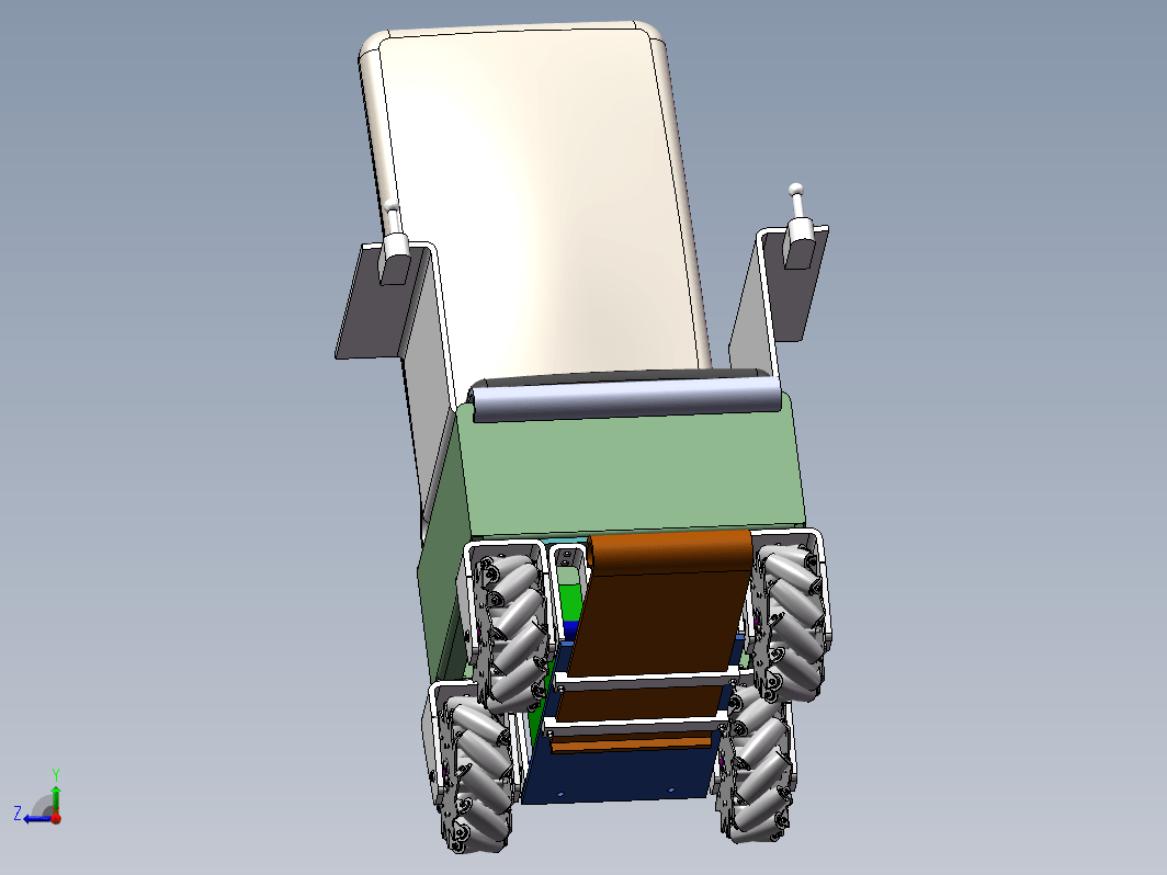 JX0209 全方位移动轮椅