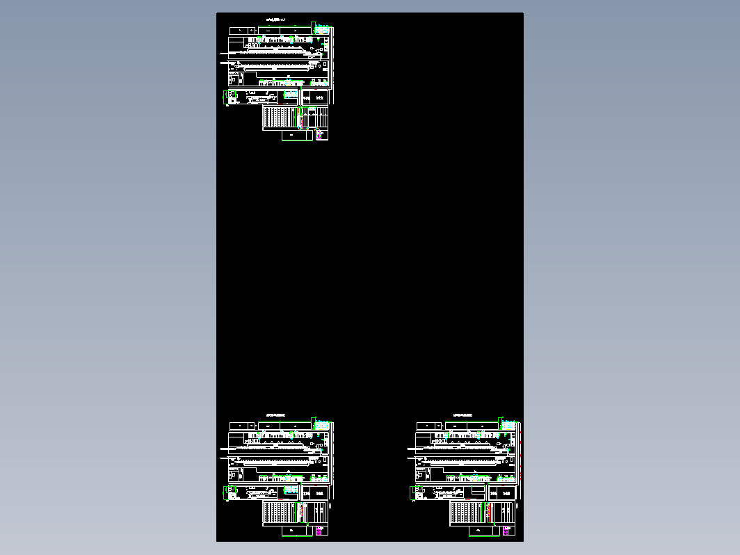 牵引车AGV布局图(20220421)   车间生产线布局图纸CAD图纸