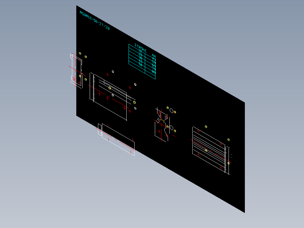 气缸 mgq12