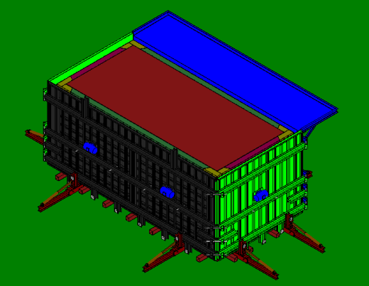 水泥房模具3D模型图纸及清单 活动房缩略图