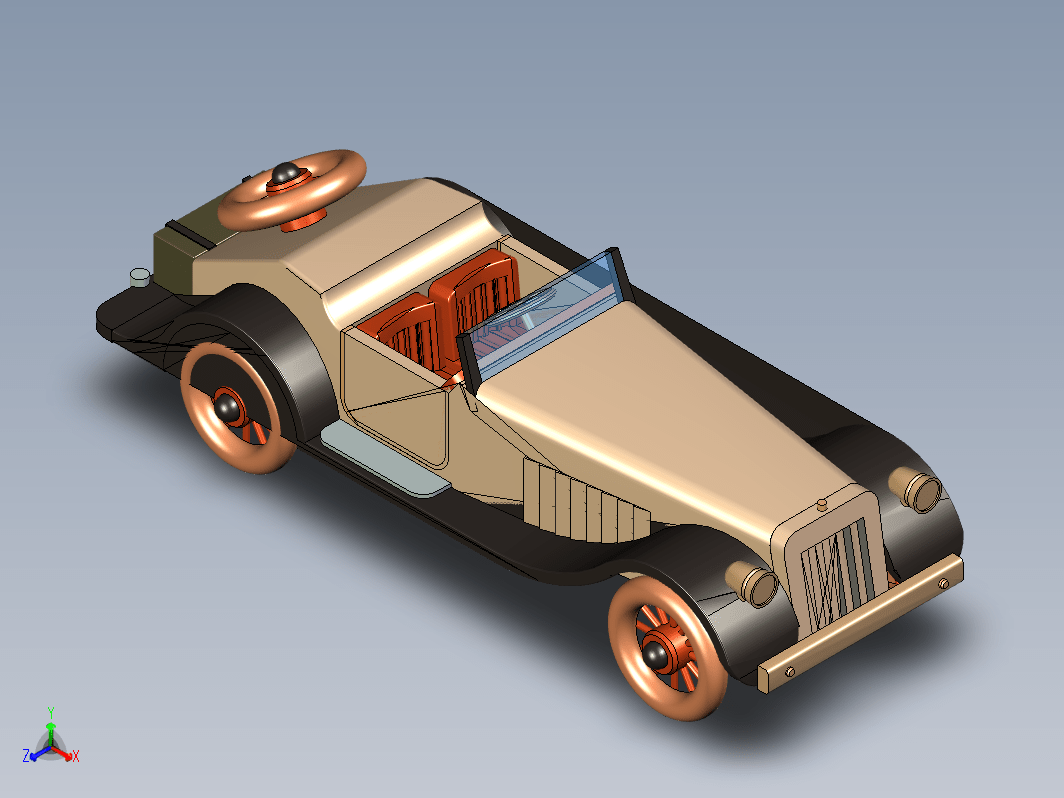 木质玩具车1