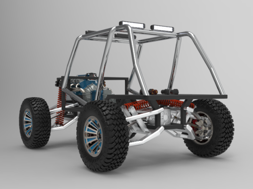 4x4-chassis钢管车架底盘缩略图
