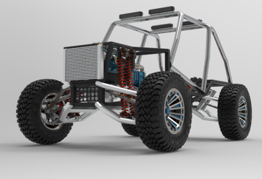 4x4-chassis钢管车架底盘缩略图