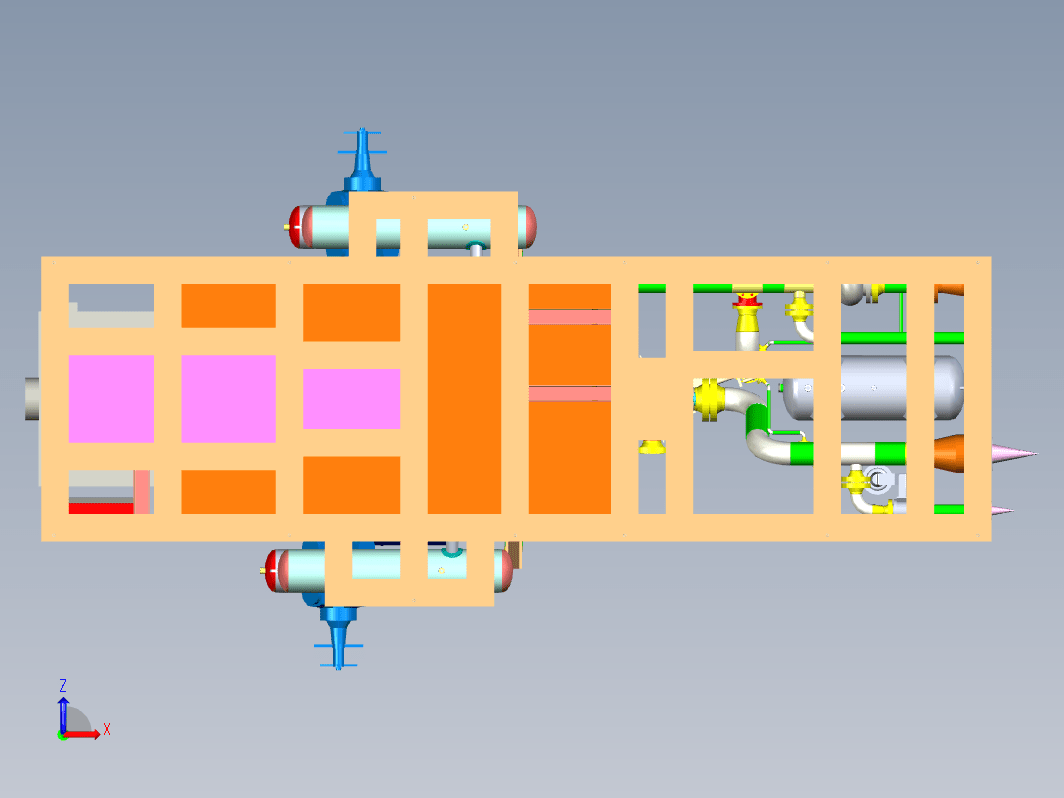 【2065】燃料气体增压泵PROE设计