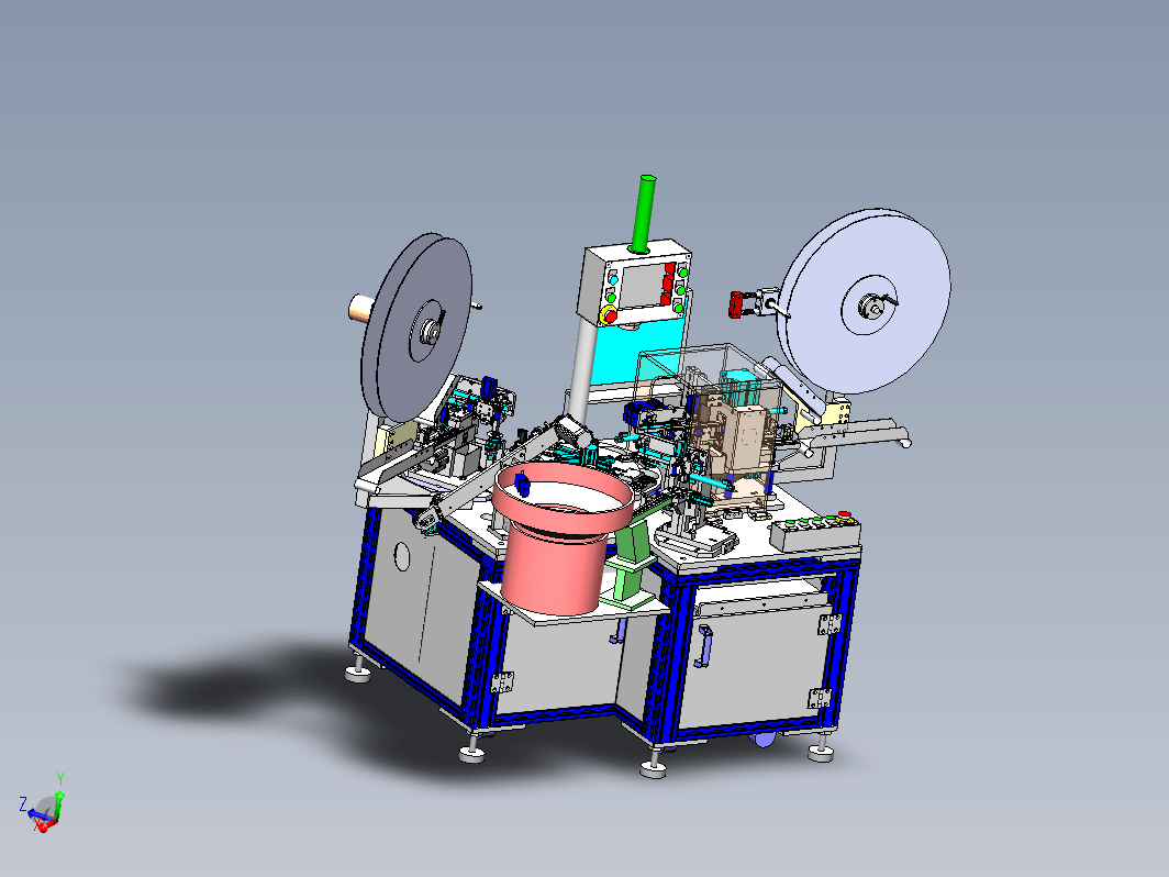 T136 手机壳五金件组装机