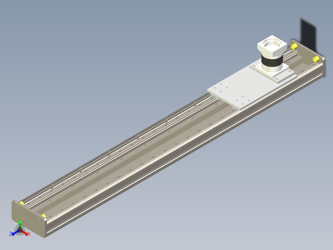 RDM17-1100齿轮齿条模组 负载300kg 大负载模组 RDM210齿轮齿条模组 桁架机器人