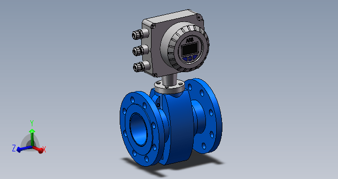 ABB电磁流量计模型