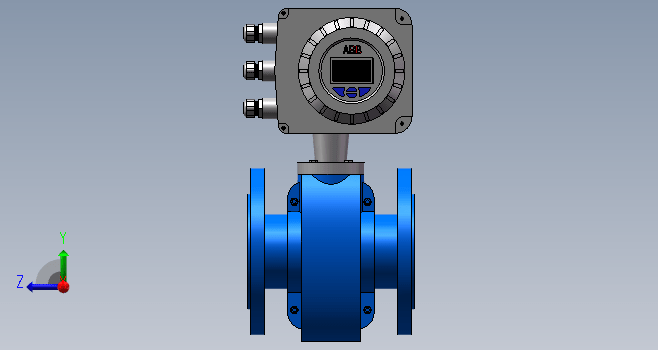 ABB电磁流量计模型