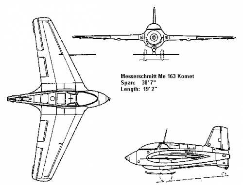 Messerschmitt Me 163战斗机