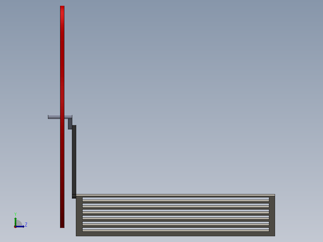 solidworks中的脚踏式缝纫机机构