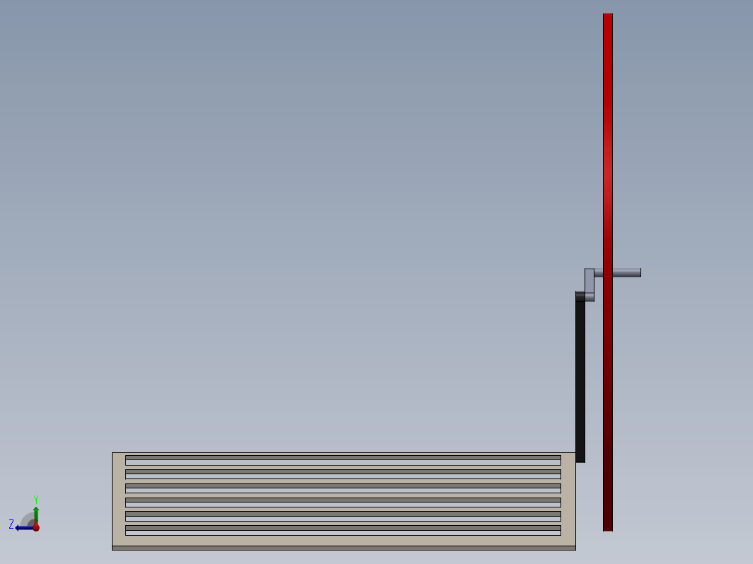 solidworks中的脚踏式缝纫机机构