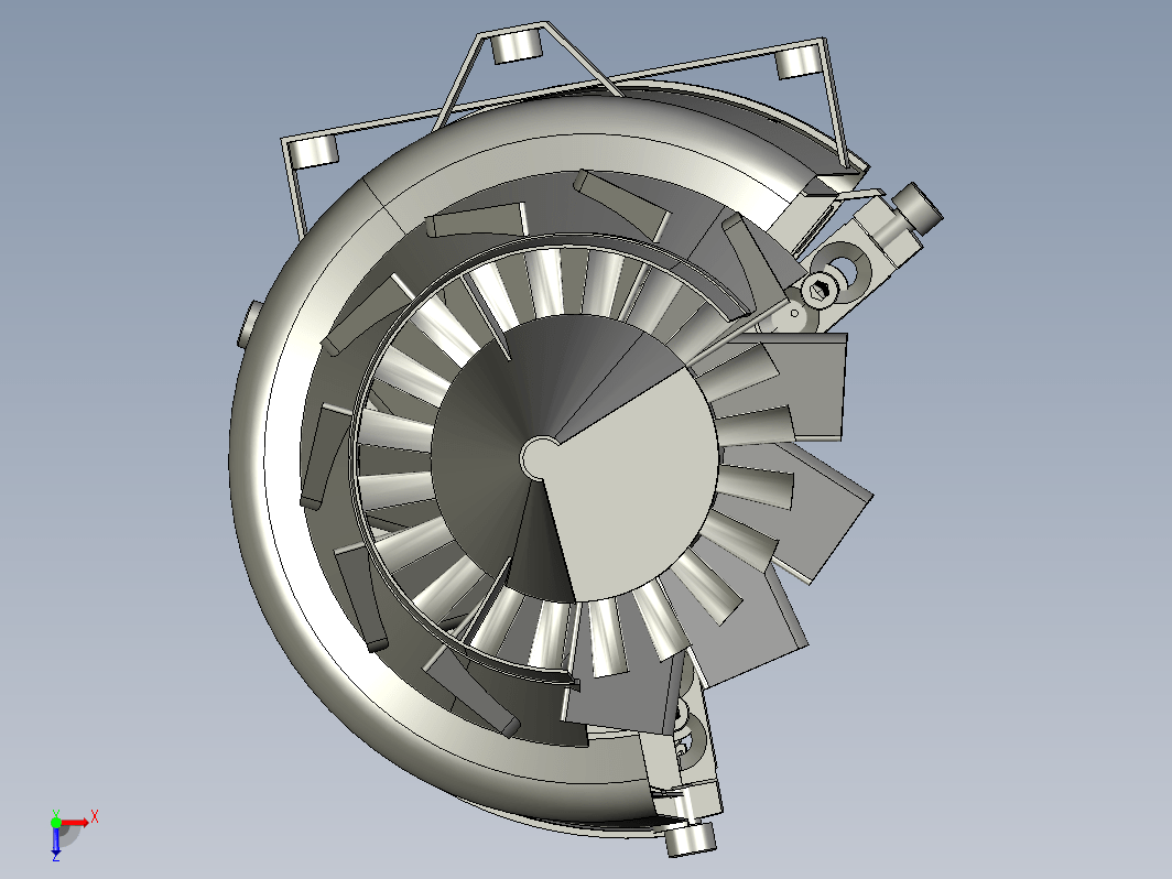 FD Turbine 涡喷发动机