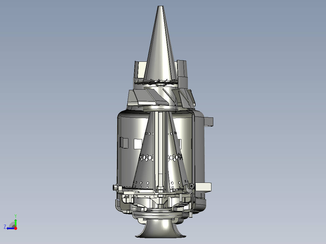 FD Turbine 涡喷发动机