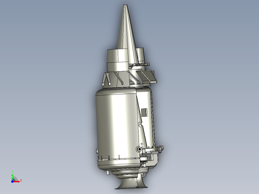 FD Turbine 涡喷发动机