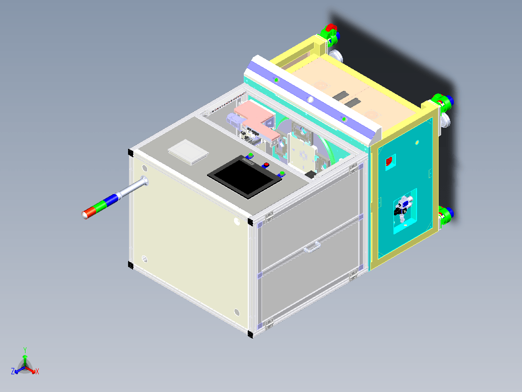 转盘式PCB板锁螺丝设备