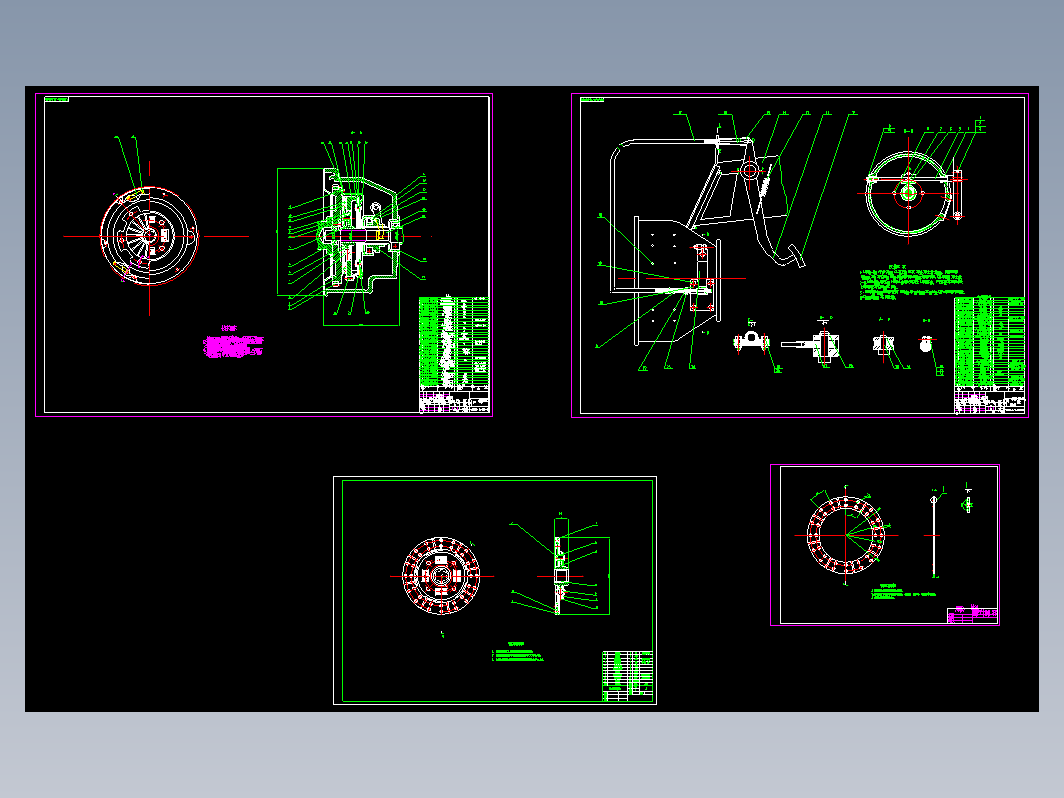 4座微型客货两用车设计+说明书（离合器及操纵机构设计）（CAD图+翻译）