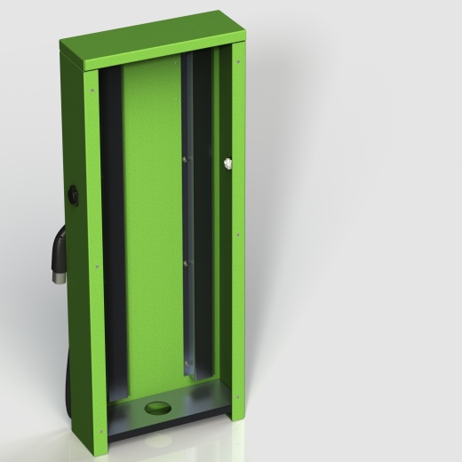 EV CHARGER带有两个WallBox的电动汽车充电箱缩略图