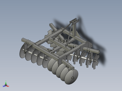 圆盘耙 Cat Disc harrow
