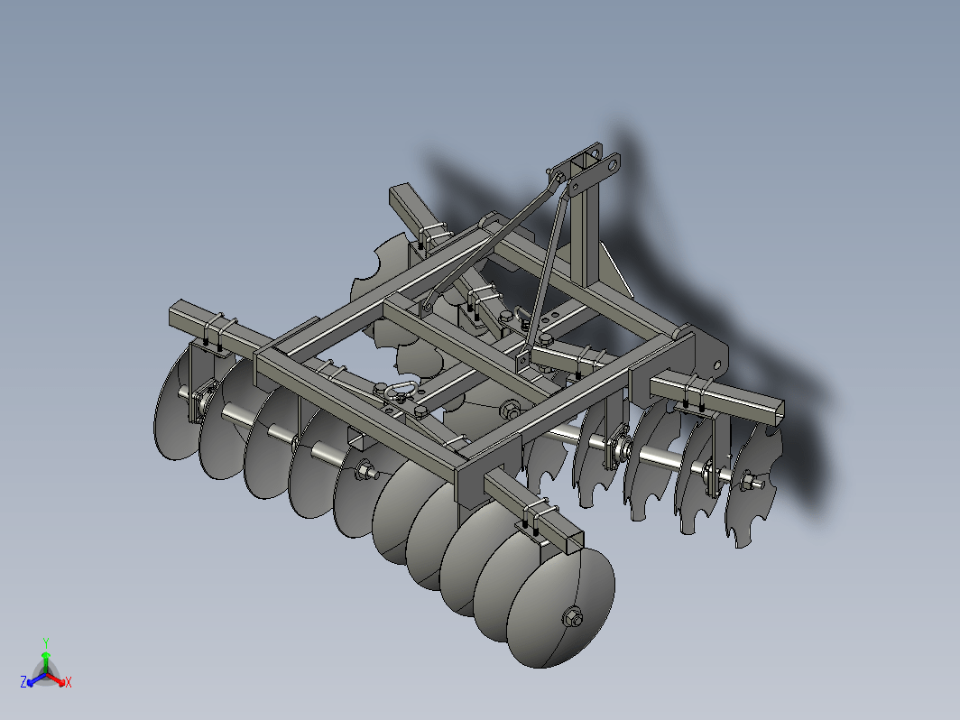 圆盘耙 Cat Disc harrow