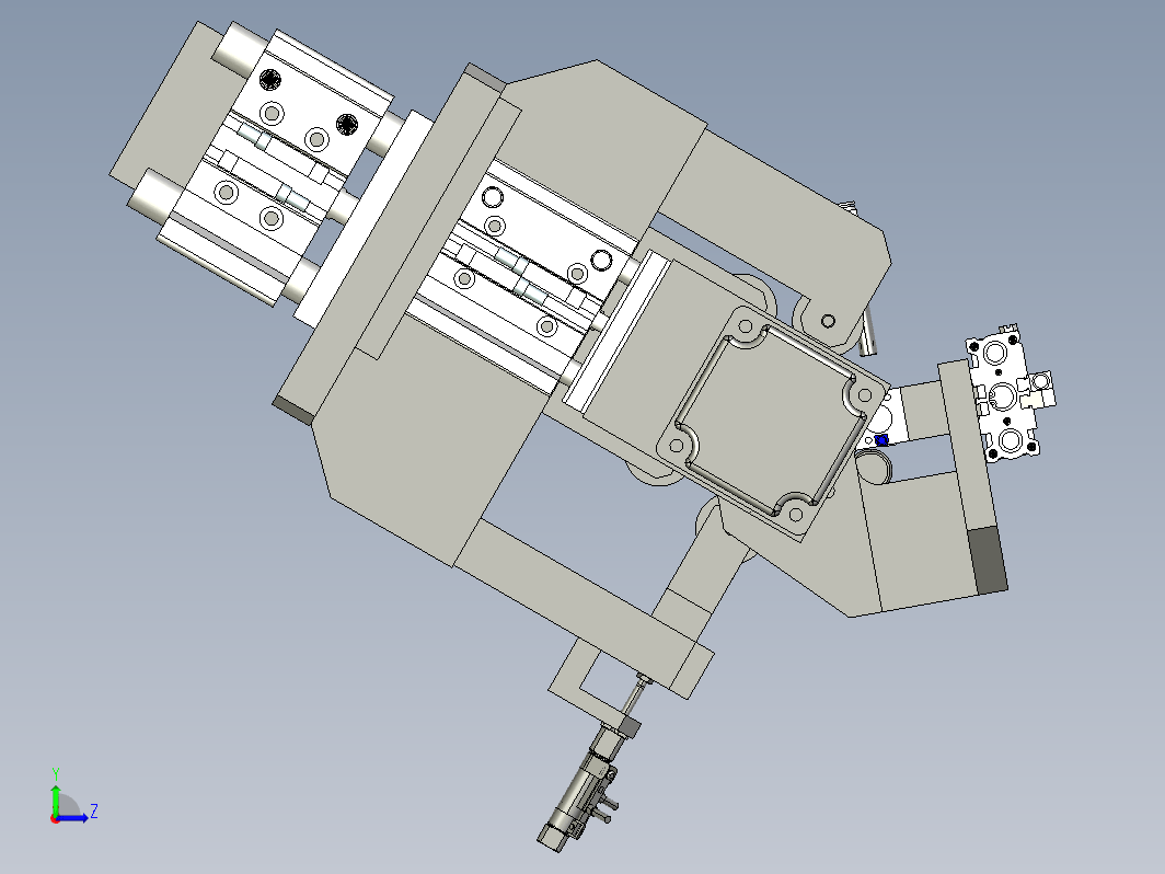 透镜自动包装机构 Auto pack lence