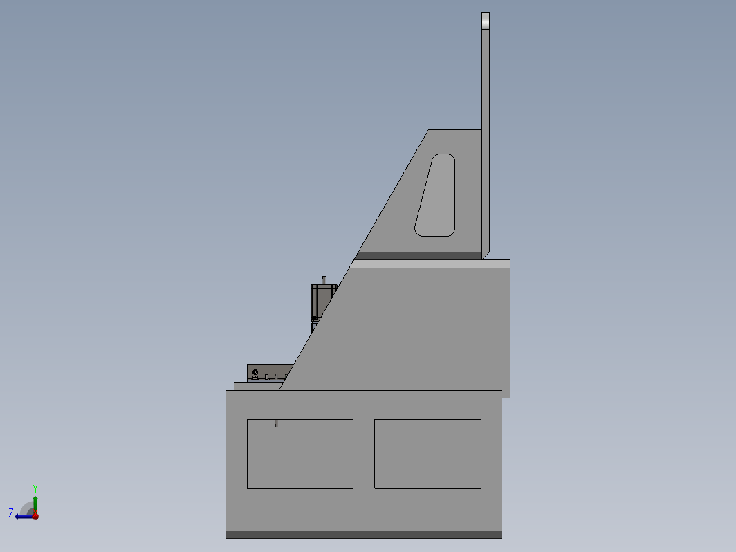 Momus桌面CNC小机床模型