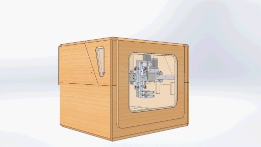 Momus桌面CNC小机床模型缩略图