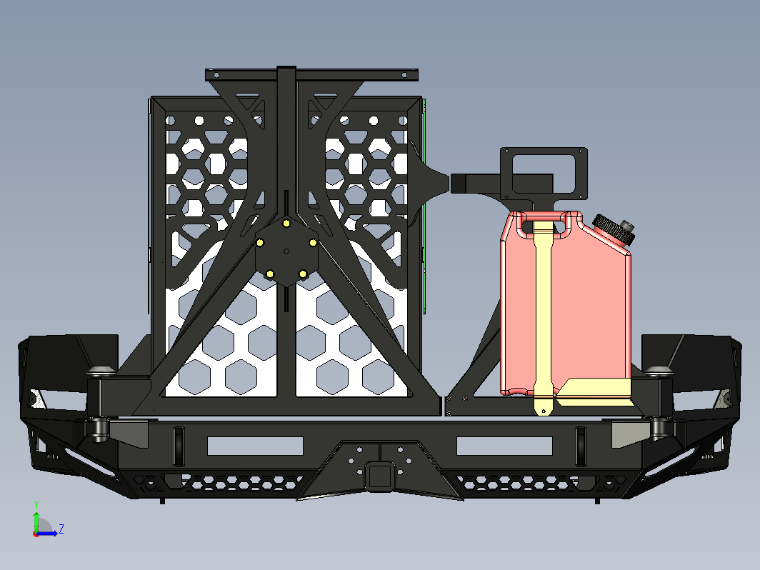 GX470-后保险杠