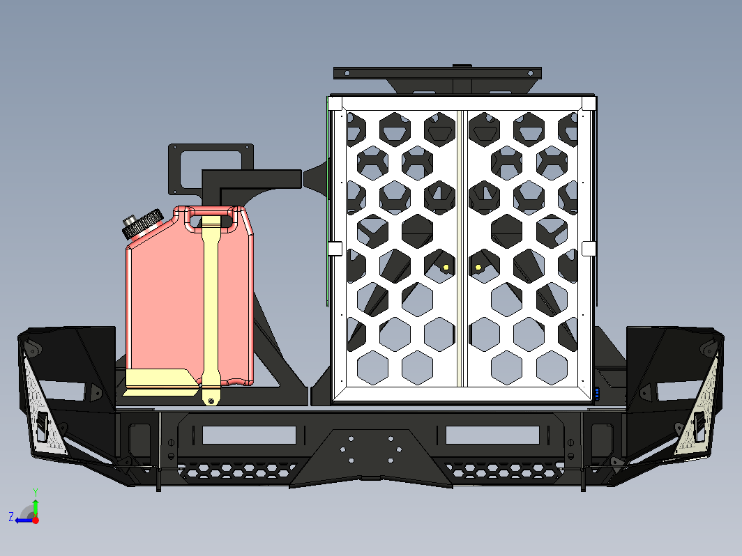 GX470-后保险杠