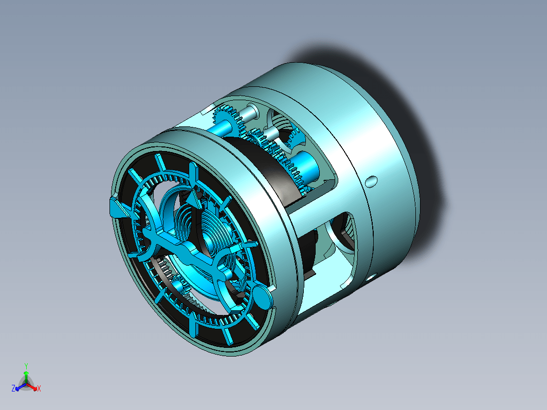 Tourbillon Clock陀飞轮结构