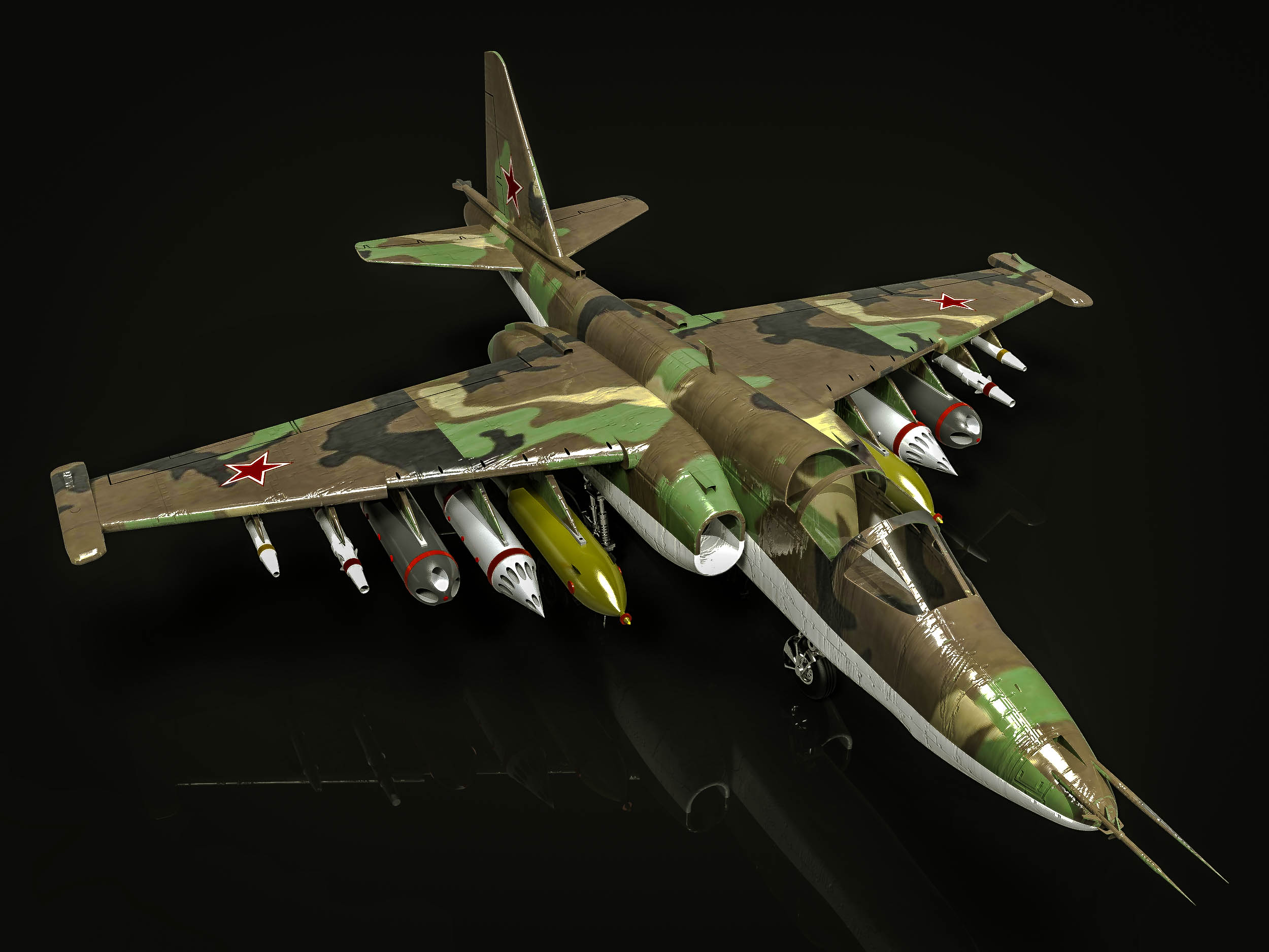 简易Frogfoot苏-25攻击机Sukhoi Su-25