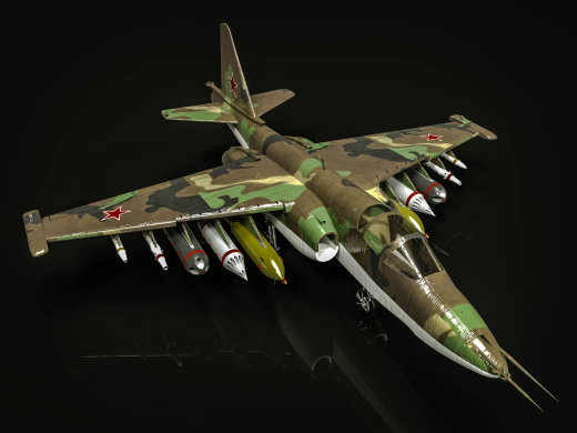 简易Frogfoot苏-25攻击机Sukhoi Su-25缩略图