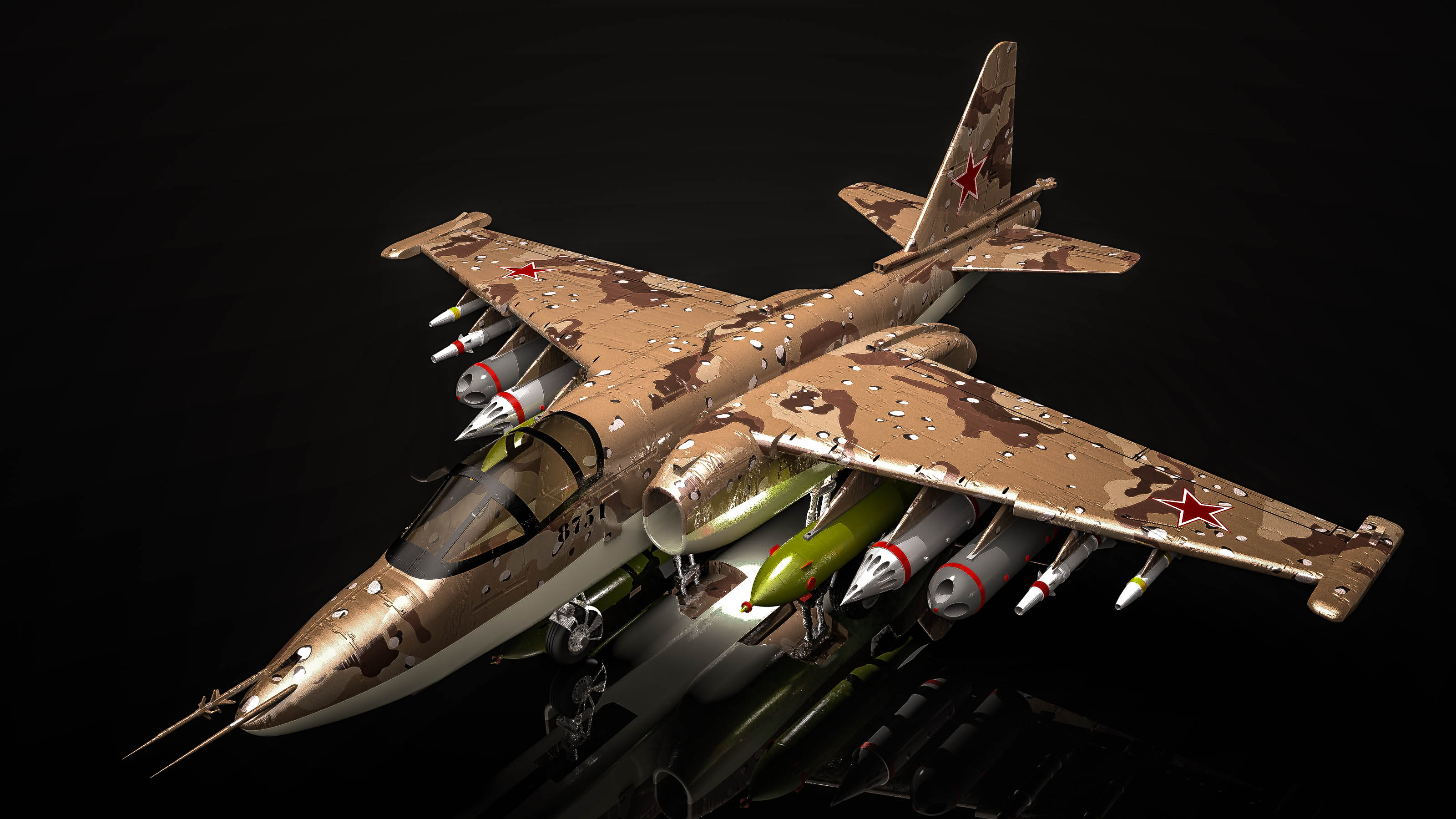 简易Frogfoot苏-25攻击机Sukhoi Su-25