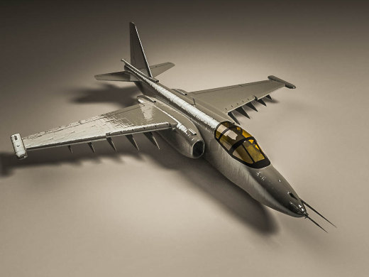 简易Frogfoot苏-25攻击机Sukhoi Su-25缩略图