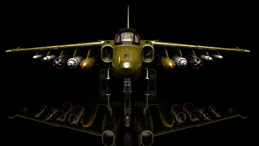 简易Frogfoot苏-25攻击机Sukhoi Su-25缩略图