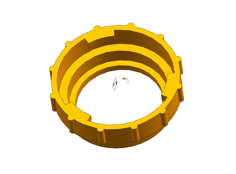 快换接头注塑工艺与模具设计-螺纹盖三维UG NX6.0无参+CAD+说明