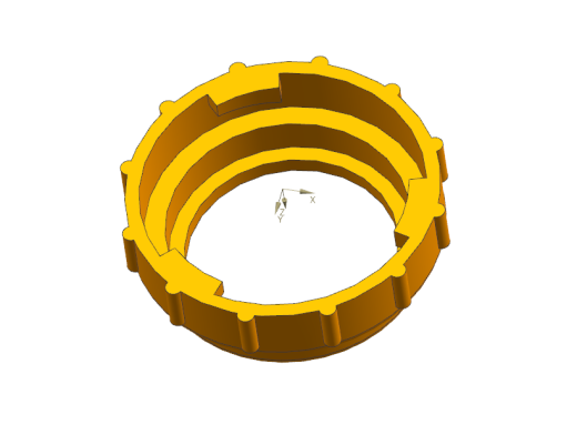 快换接头注塑工艺与模具设计-螺纹盖三维UG NX6.0无参+CAD+说明缩略图