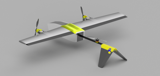 迷你飞机 VTOL Mini Plane