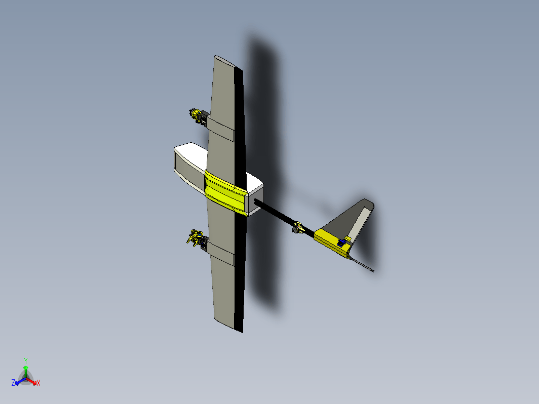 迷你飞机 VTOL Mini Plane