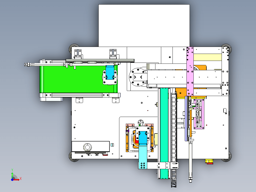 钢片胶条非标自动组装机