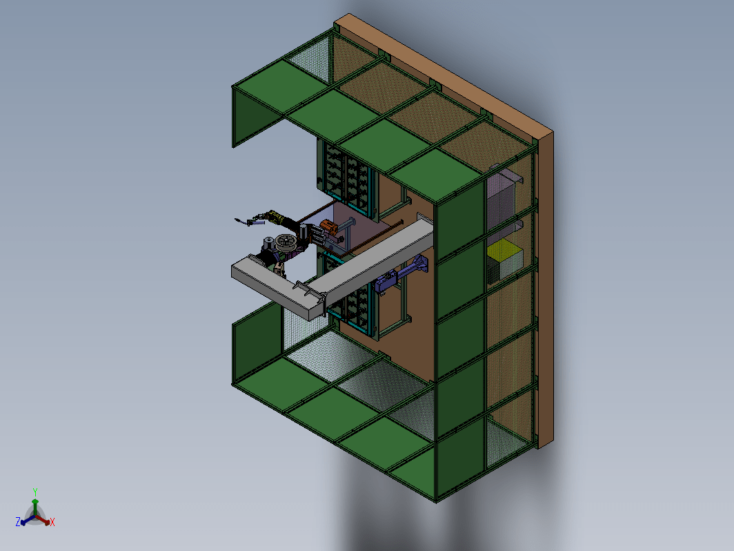 配电柜机器人焊接工作站