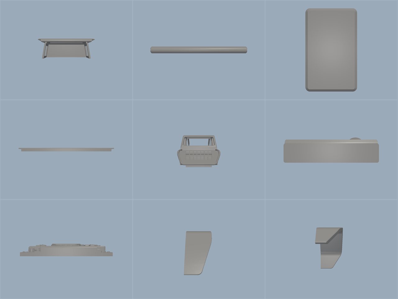 4-Door吉普车牧马人模型